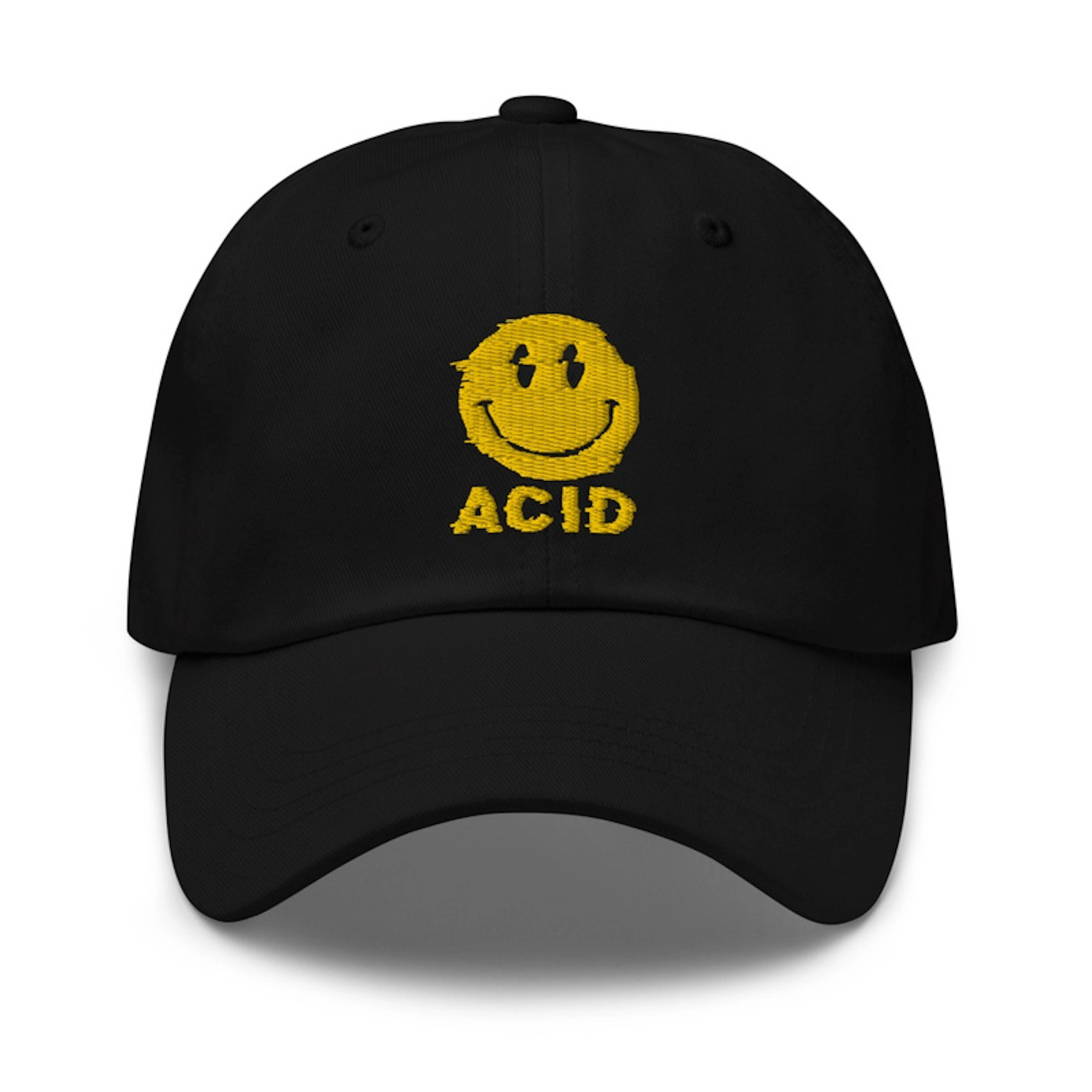 ACID 303 TECHNO SMILEYFACE CAP