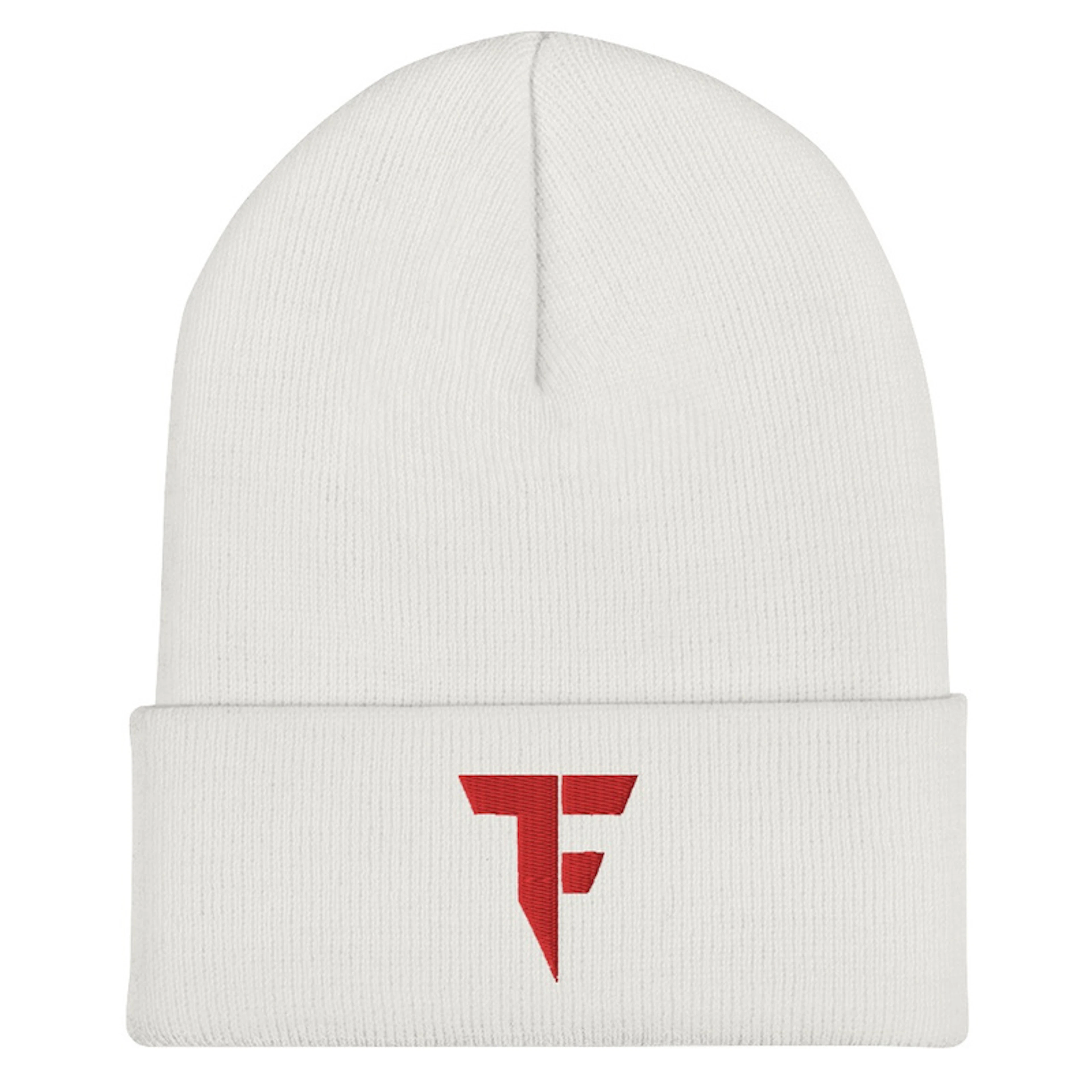 T-FALCON OFFICIAL RED TF LOGO BEANIE HAT