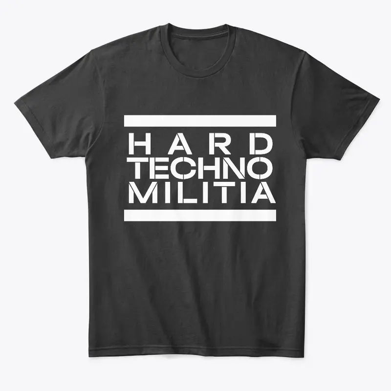 HARD TECHNO MILITIA UNISEX TEE