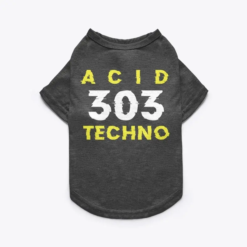 ACID 303 TECHNO SMILEYFACE PET TEE