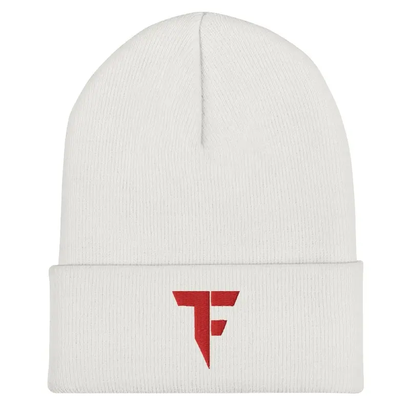 T-FALCON OFFICIAL RED TF LOGO BEANIE HAT