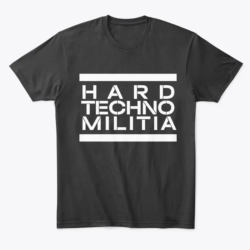 HARD TECHNO MILITIA UNISEX TEE