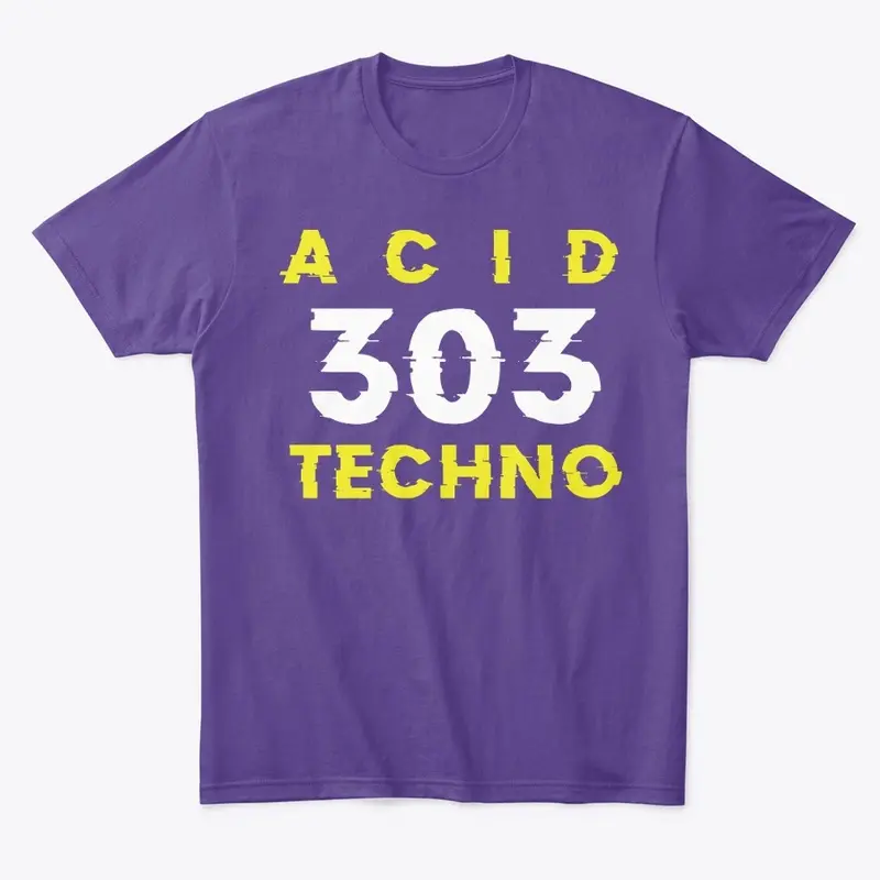 ACID 303 TECHNO UNISEX TEE